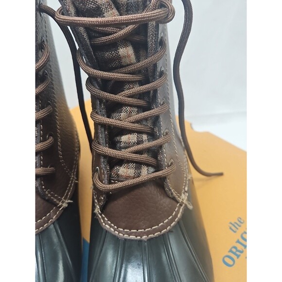 Sporto The Original Duck Boot Jessica  Womens Size 6M Brown Rain Snow Boots - Picture 15 of 16